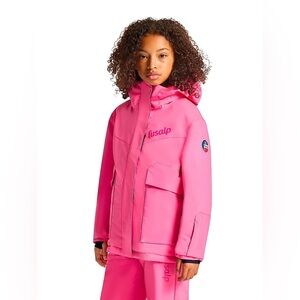 Fusalp Kids Vibrant Pink Ski Jacket size 8